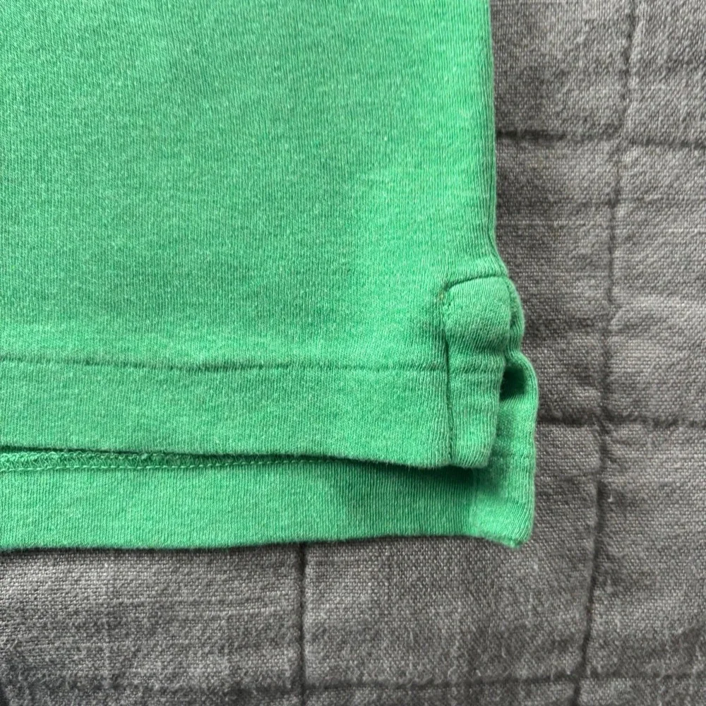 Polo Ralph‎ Lauren Polo Shirt Men's XL 100% cotton green short sleeve EUC